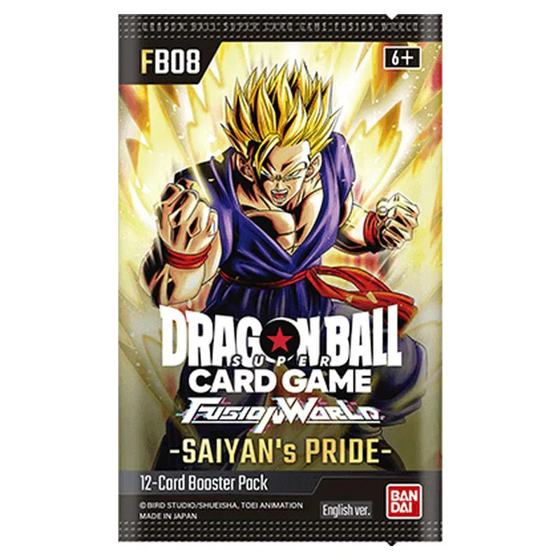 Booster Box FB08 | Saiyan's Pride | Fusion World | DRAGON BALL | English