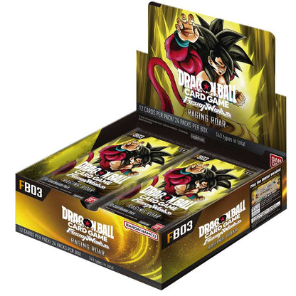 FB03 Booster Pack | Raging Roar | Fusion World | DRAGON BALL | English