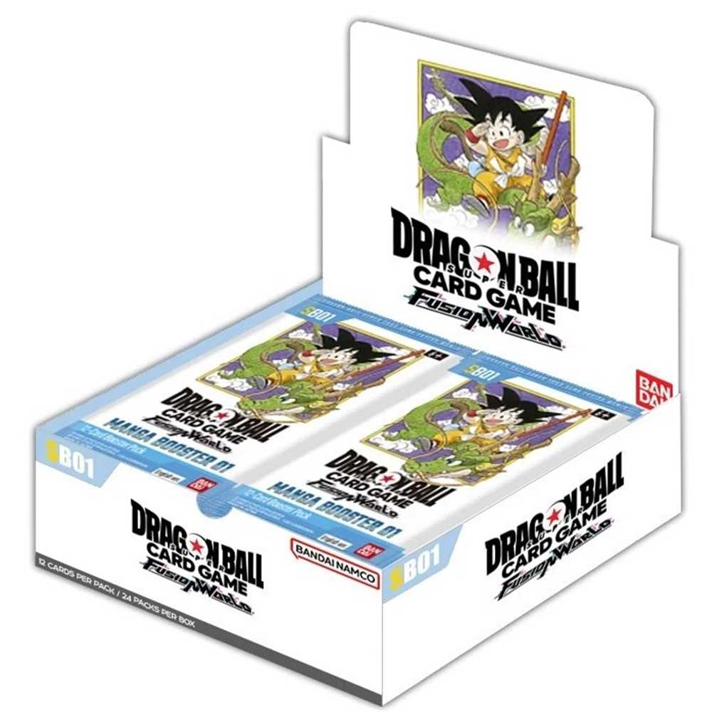 SB01 Booster Pack | Manga Booster 01 | Fusion World | DRAGON BALL | English