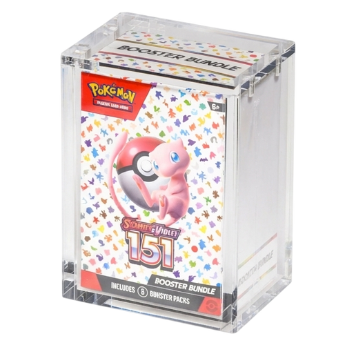 Magnetic Acrylic Box for Pokémon Booster Bundle | The Acrylic Box