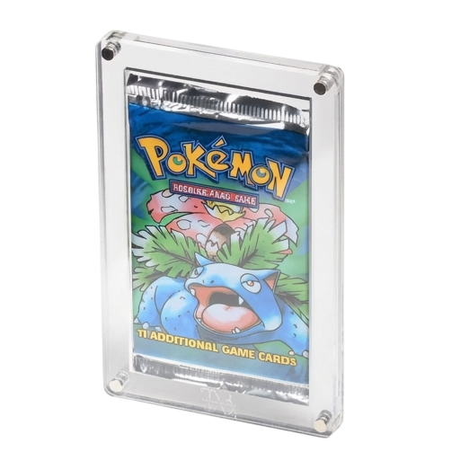 Magnetic Acrylic Box for Pokémon Booster Packs | The Acrylic Box