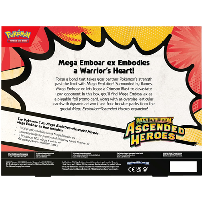 Ascended Heroes: Mega Meganium/Emboar/Feraligatr ex Box