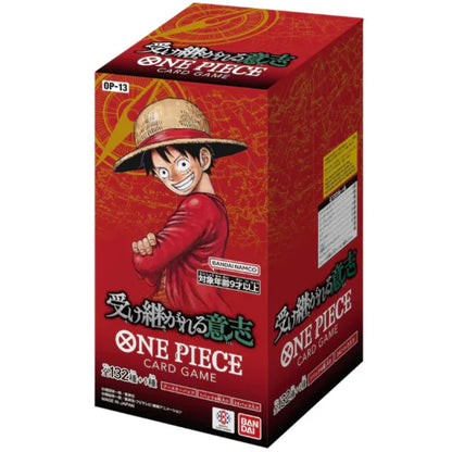 OP-13 Booster Box | ONE PIECE | Carrying On His Will | Japanese