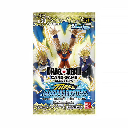 Booster Box B-30 | Zenkai Three Glorious Fighters | Dragon Ball | English