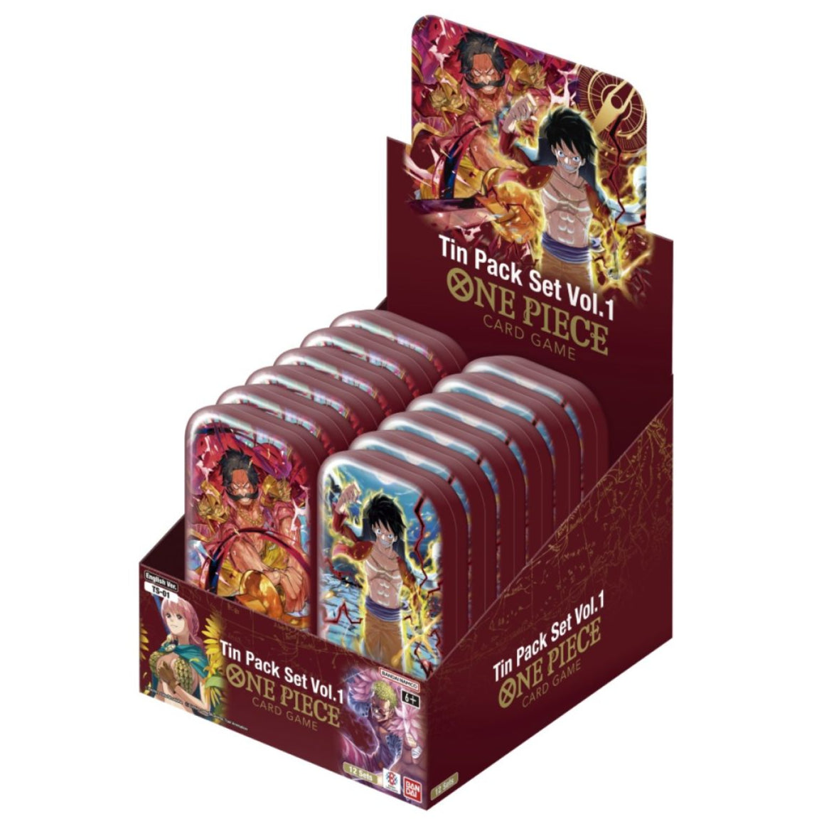 Tin Pack Set Vol.1  [OP-10] | ONE PIECE | English