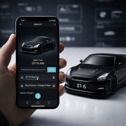 TurboClock ™  Hyper Realistic SuperCar Timer & Clock